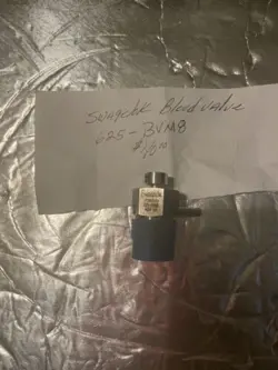 SWAGELOK BLEED VALVE 625-BVM8