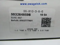 SS-810-3-8-6 STAINLESS TEE
