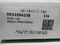 MALE WELD CONNECTOR