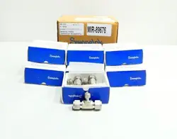BOX OF 50 SWAGELOK SS-810-3-8-4 STAINLESS TEE 1/2IN TUBE 1/2IN TUBE 1/4IN TUBE