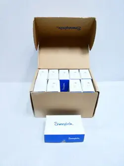 BOX OF 50 SWAGELOK SS-43GS4 MANUAL STAINLESS BALL VALVE 1/4IN TUBE