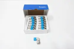 BOX OF 25 SWAGELOK SS-600-2-6 STAINLESS PIPE ELBOW 3/8IN TUBE X 3/8IN NPT