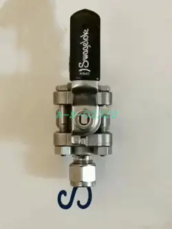 1PC SWAGELOK SS-62TS8MM STAINLESS STEEL HREE PIECE BALL VALVE (FEDEX/DHL)