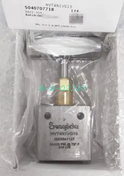 1PC SWAGELOK NVT4N1VG15 STOP VALVE FAST SHIPPING (FEDEX/DHL)