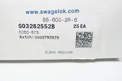 SWAGELOK SS-600-2R-6