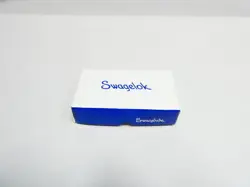 BOX OF 10 SWAGELOK SS-600-8-8 STAINLESS PIPE ELBOW 3/8IN TUBE X 1/2IN NPT