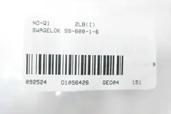 BOX OF 25 SWAGELOK SS-600-1-6 STAINLESS MALE CONNECTOR 3/8IN NPT X 3/8IN TUBE