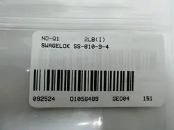 OF SWAGELOK SS-810-9-4