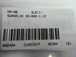 SWAGELOK SS-600-1-12