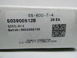 SWAGELOK SS-600-7-4