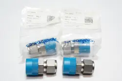NEW LOT OF 4 SWAGELOK SS-810-1-12 SS MALE CONNECTOR, 1/2