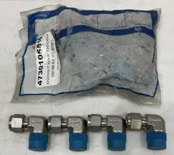 SWAGELOK 316 SS-600-2-6 ELBOW TUBING LOT OF 12 476