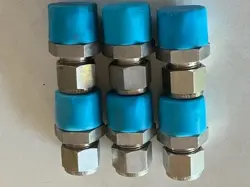 SWAGELOK STAINLESS 1/2'' X 3/8'' STEEL MALE CONNECTOR FITTING 6 PCS