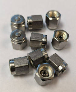 (10) SWAGELOK SS-200-P FRACTIONAL FITTING PLUG 1/8