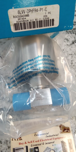 DIAPHRAGM SEALED VALVEL116YOUN