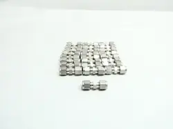 BOX OF 25 SWAGELOK SS-400-6 STAINLESS PIPE UNION 1/4IN TUBE