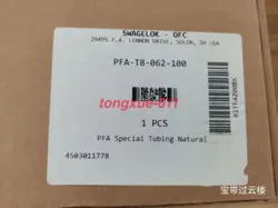 1PCS NEW SWAGELOK  PFA-T8-062-100  VIA FEDEX OR DHL