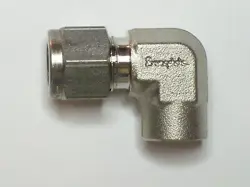 1 - SWAGELOK STAINLESS STEEL ELBOW, 3/8