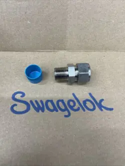 NEW SWAGELOK SS-1210-1-8 MALE STRAIGHT CONNECTOR 3/4