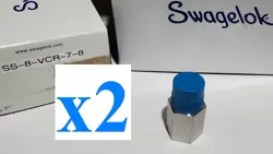 X2 NEW SS-8-VCR-7-8