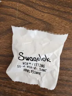 SWAGELOK SS-4-VCR-4-.54NC 316 SS VCR FACE SEAL FITTING FNSP