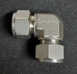 SWAGELOK SS-1210-9 STAINLESS STEEL 3/4 IN. TUBE OD UNION ELBOW