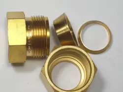 SWAGELOK BRASS CAP