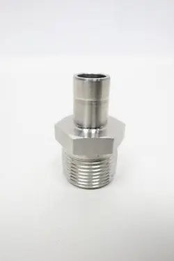 SWAGELOK SS-12-TA-1-16 STAINLESS ADAPTER 3/4IN TUBE X 1IN NPT