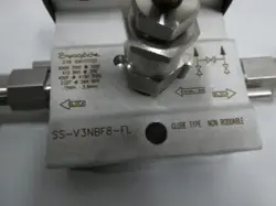 SWAGELOK SS-V3NBF8-FL STAINLESS