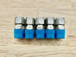 LOT OF 5  SWAGELOK SS  STRIGHT CONNECTOR, 1/2