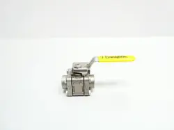 SWAGELOK SS-S63PF8 MANUAL STAINLESS THREADED BALL VALVE 1/2IN NPT