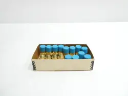 BOX OF 16 SWAGELOK B-400-2-6 BRASS PIPE ELBOW 3/4IN TUBE 3/8IN NPT