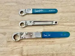 3 SWAGELOK RATCHET WRENCHES, MS-RW-810 7/8