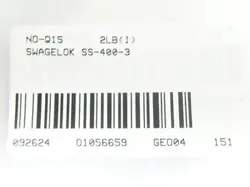 10 SWAGELOK SS-400-3
