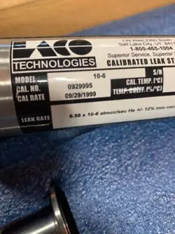 SWAGELOK MODEL NUMBER