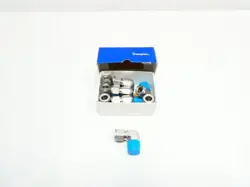 BOX OF 9 SWAGELOK SS-810-2-8 STAINLESS PIPE ELBOW 1/2IN NPT X 1/2IN TUBE