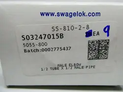 OF SWAGELOK SS-810-2-8