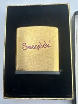 ZIPPO TAPE MEASURE- ADVERTISING THE SWAGELOK COMPANY- PREOWNED - VINTAGE
