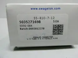 FEMALE CONNECTOR 1/2IN