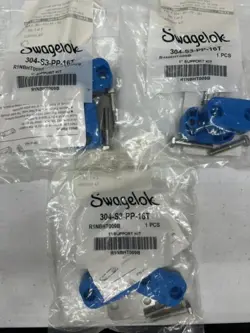 LOT OF 28 SWAGELOK 304-S3, 304-S3T, 304-S6, PP, 8T, 16T, WP, WPE SEE DESCRIPTION