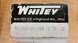 WHITEY SS-RDK-16-1900 SS RUPTURE DISC KIT 16D SERIES INTEGRAL BONNET