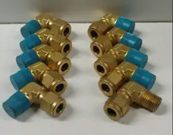 LOT OF 10 NEW OLD STOCK! SWAGELOK 8MM TUBE OD X 1/4