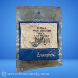 SWAGELOK SS-1614-1 FERRULE TUBE FITTING BAG OF 10 3804