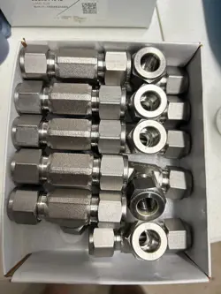 10 PCS-SWAGELOK SS-810-3, 1/2” TUBE OD, SS-316, TUBING UNION TEE FITTING
