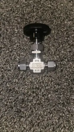 SWAGELOK VALVE SS-1VS6 3/8