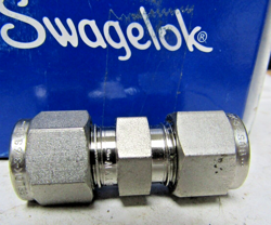✌️NEW SWAGELOK SS-600-6 STAINLESS STEEL TUBE UNION, 3/8