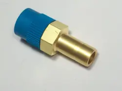 1 - SWAGELOK BRASS TUBE ADAPTER, 3/8