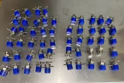 LOT OF 54 BLEED VALVES GENERIC BRAND SWAGELOK REF SS-BVM8-SH NEW