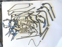 LOT OF SWAGELOK STAINLESS STEEL MISCELLANEOUS PARTS AND FITTINGS APPROX. 13 LBS.