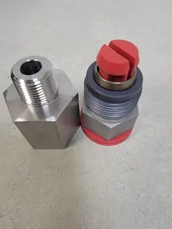 SWAGELOK SS-12FK0-1-8 3/4IN TUBE OD TO 1/2IN MNPT MEDIUM PRESSURE STRAIGHT